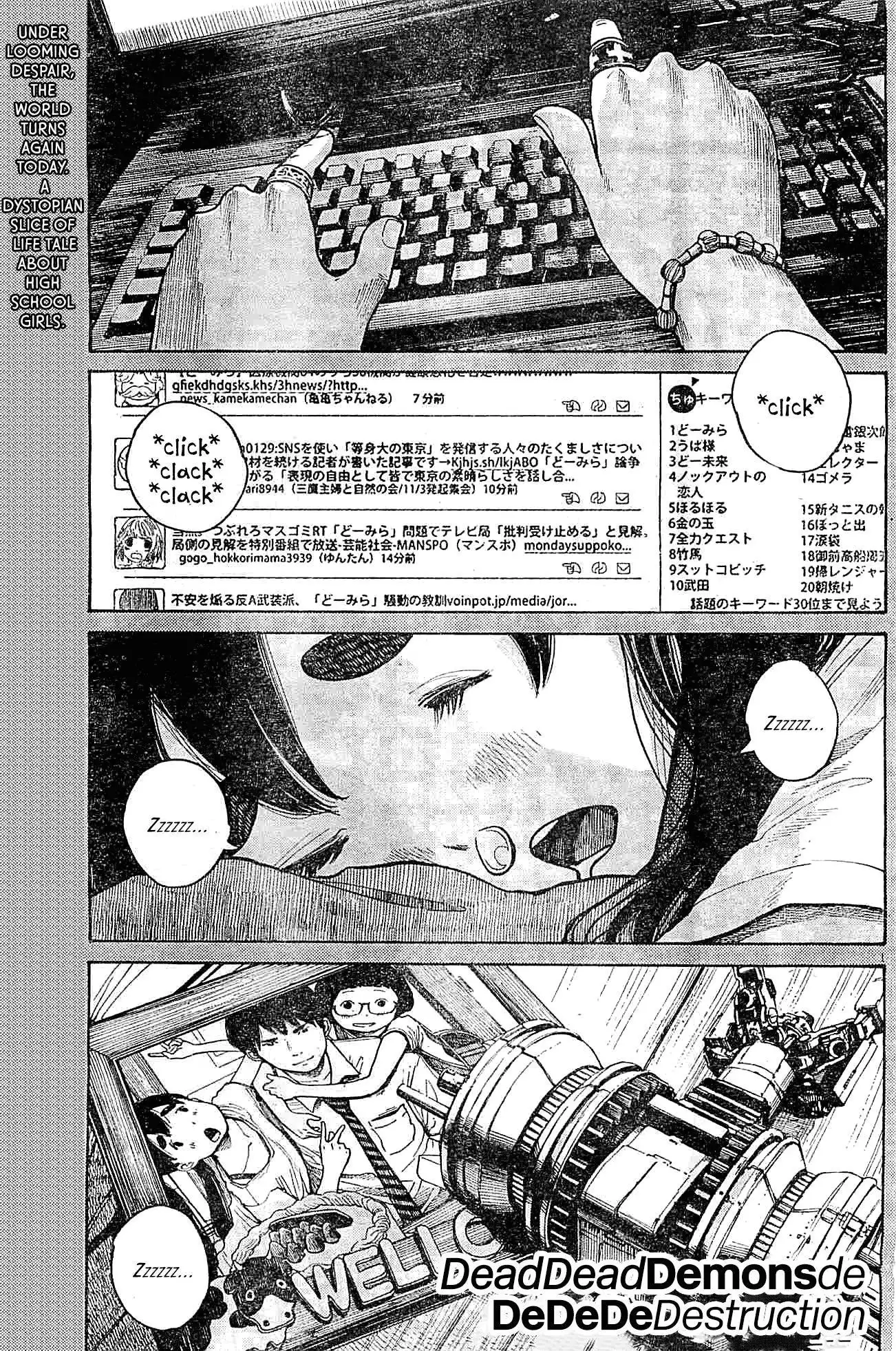 Dead Dead Demon's Dededededestruction Chapter 7 1